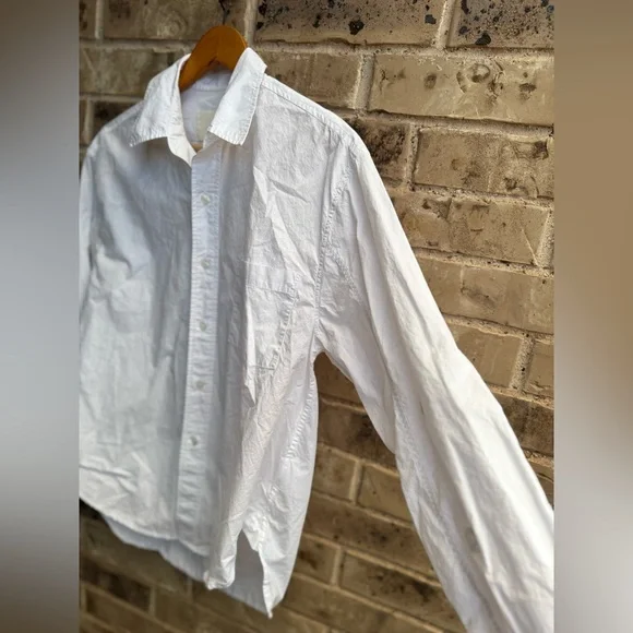 Citizens Of Humanity White Button Down Shirt - Picture 4 of 12
